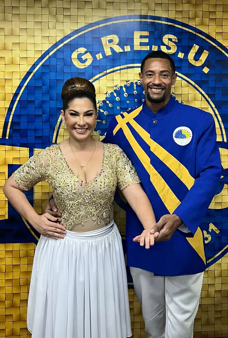 Unidos da Tijuca apresenta novo segundo casal de mestre-sala e porta-bandeira